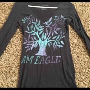 American eagle 3/4 sleeve